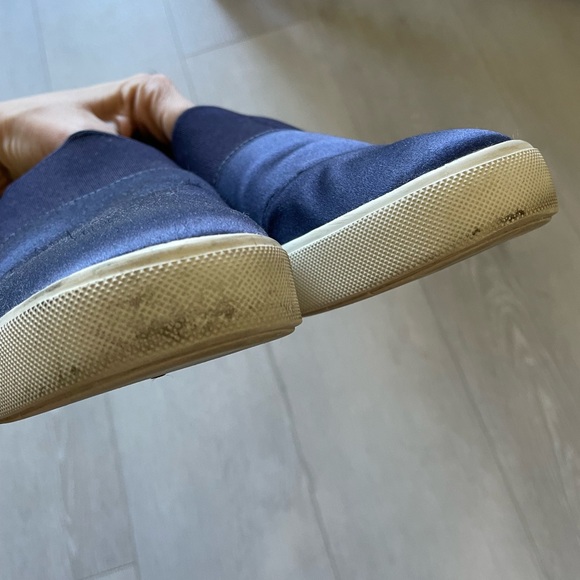 Vince Corbin Blue Slip On Sneakers Sz 7.5 - Picture 4 of 7